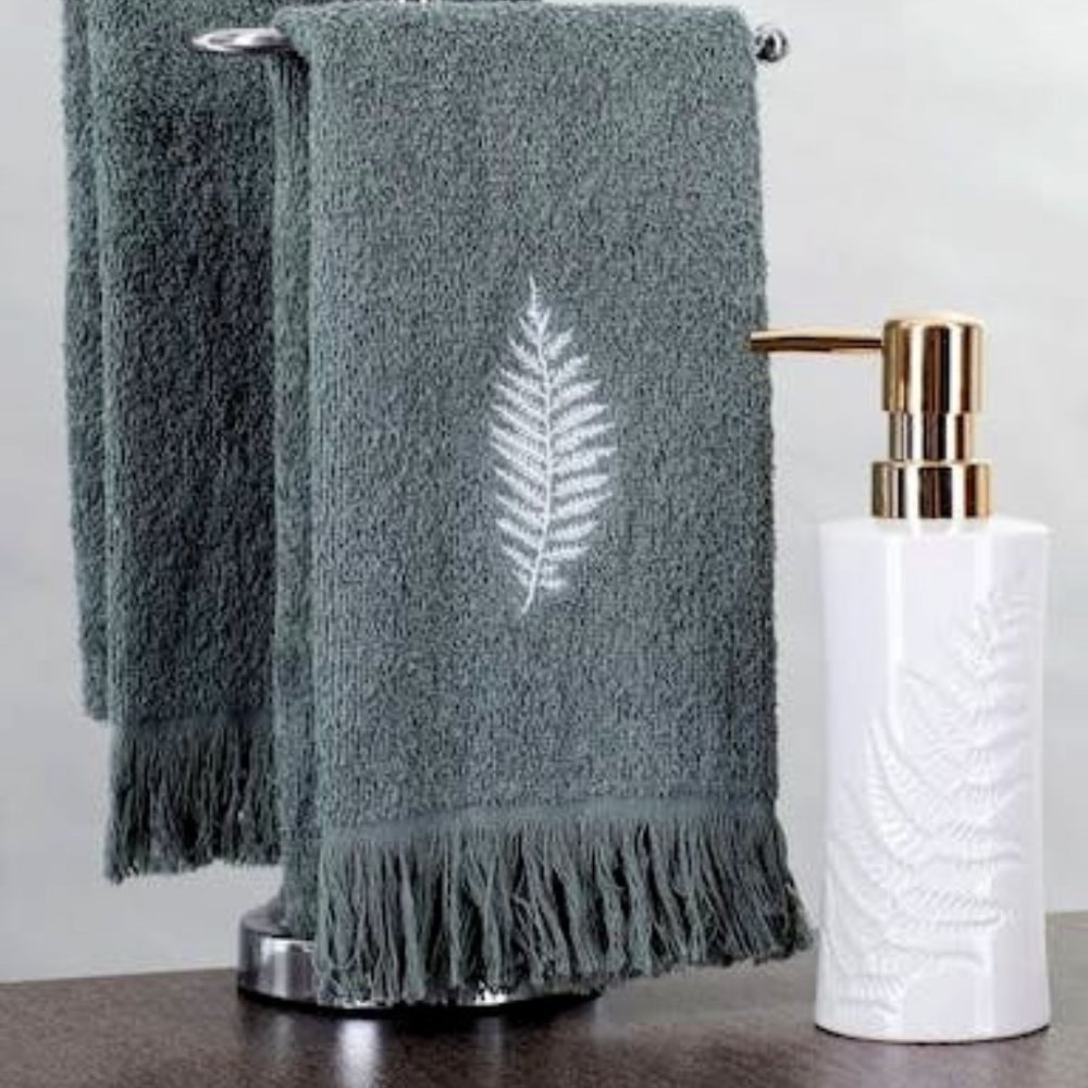SERENDIPITY Spa Collection 3 Piece Leaf Counter Top Set